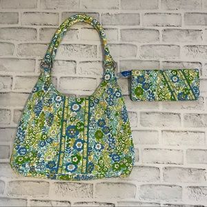Vera Bradley English Meadow Purse and Wallet Set NWOT #J125